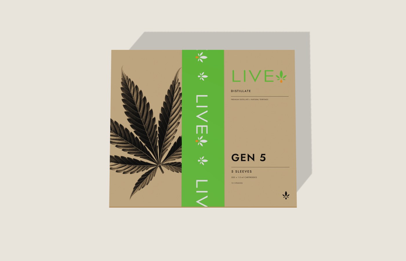Regular · Gen 5 distillate top