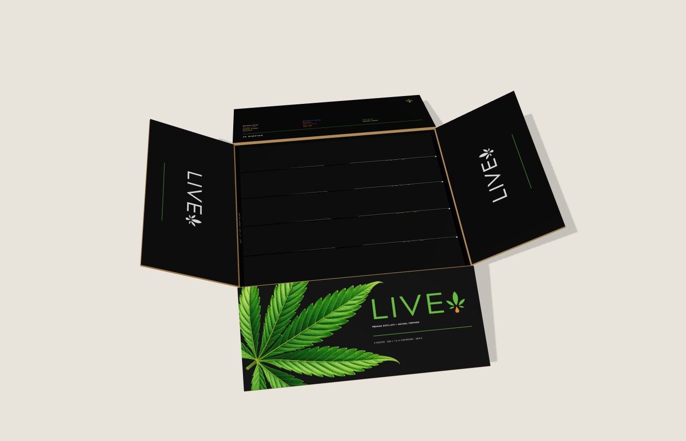 Regular · Gen 5 distillate open