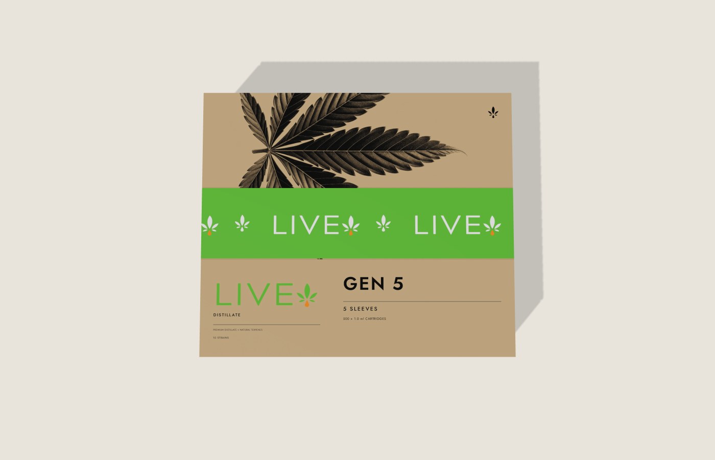 Regular · Gen 5 distillate top
